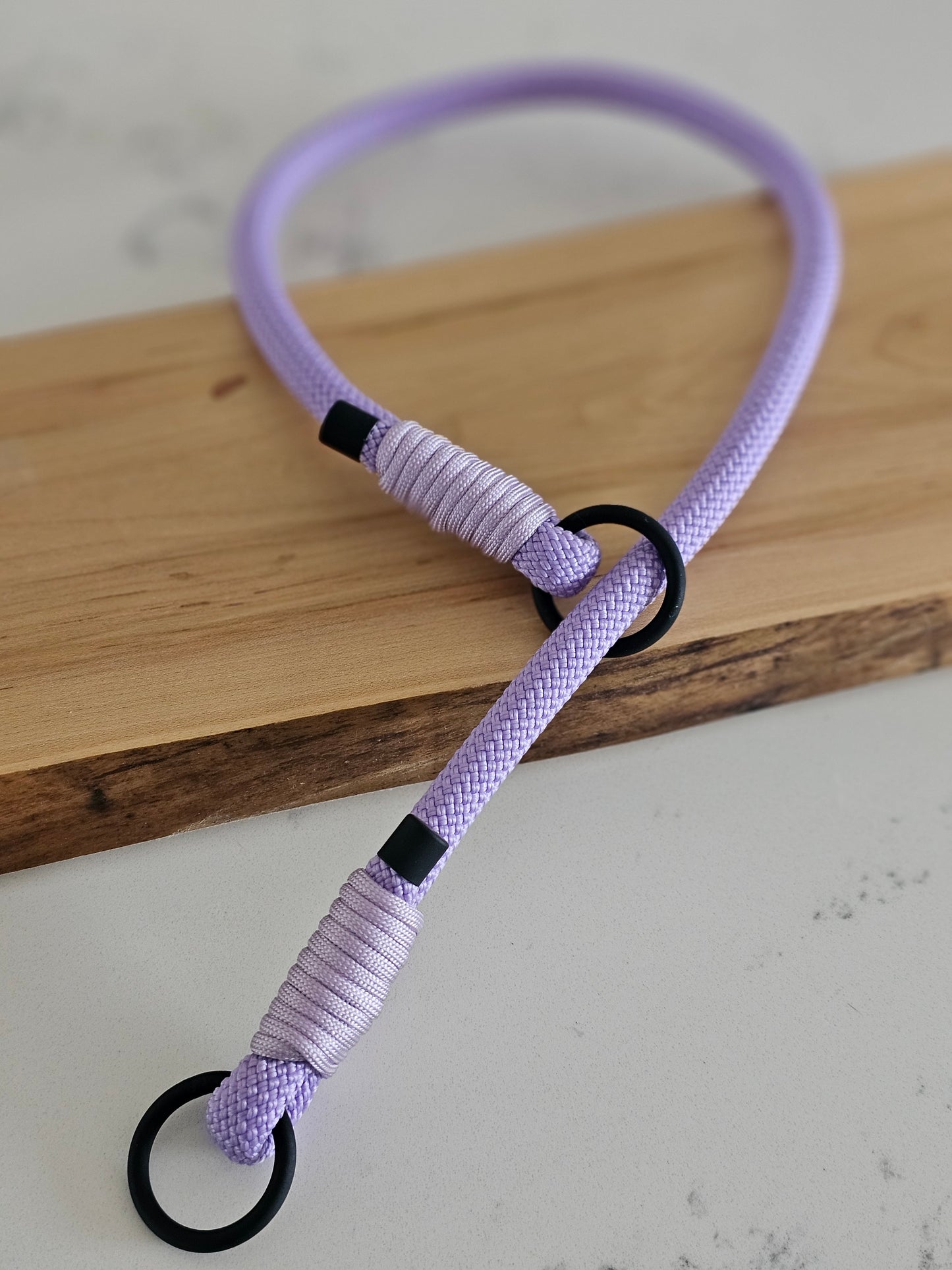 Rope slip collar