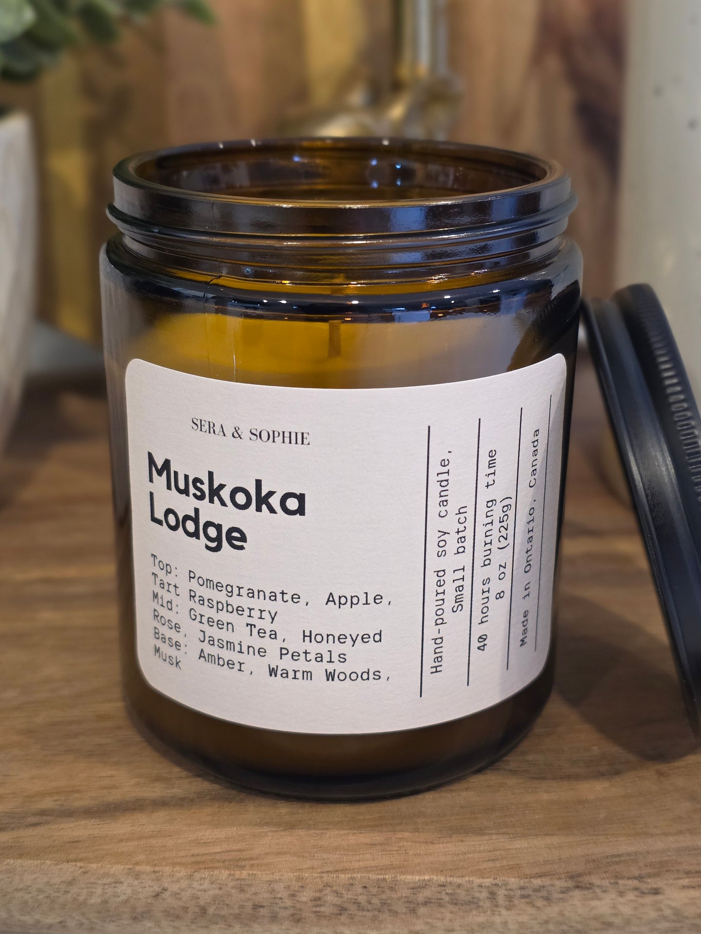 Amber Candles ( 8oz)