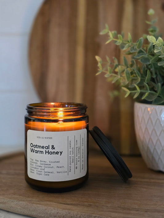 Amber Candles ( 8oz)