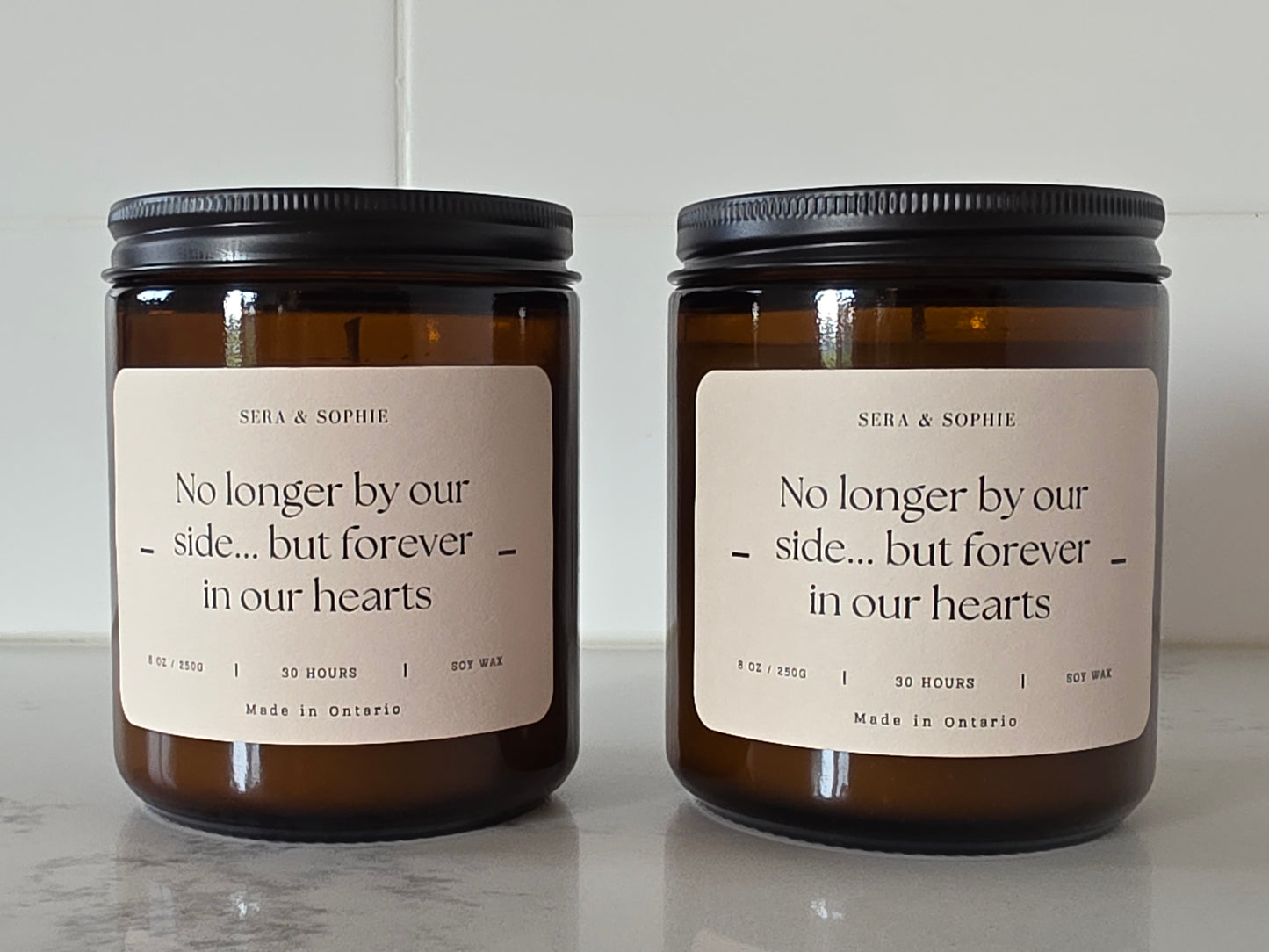 Pet memorial gift candle ( Eucalyptus Lavender)