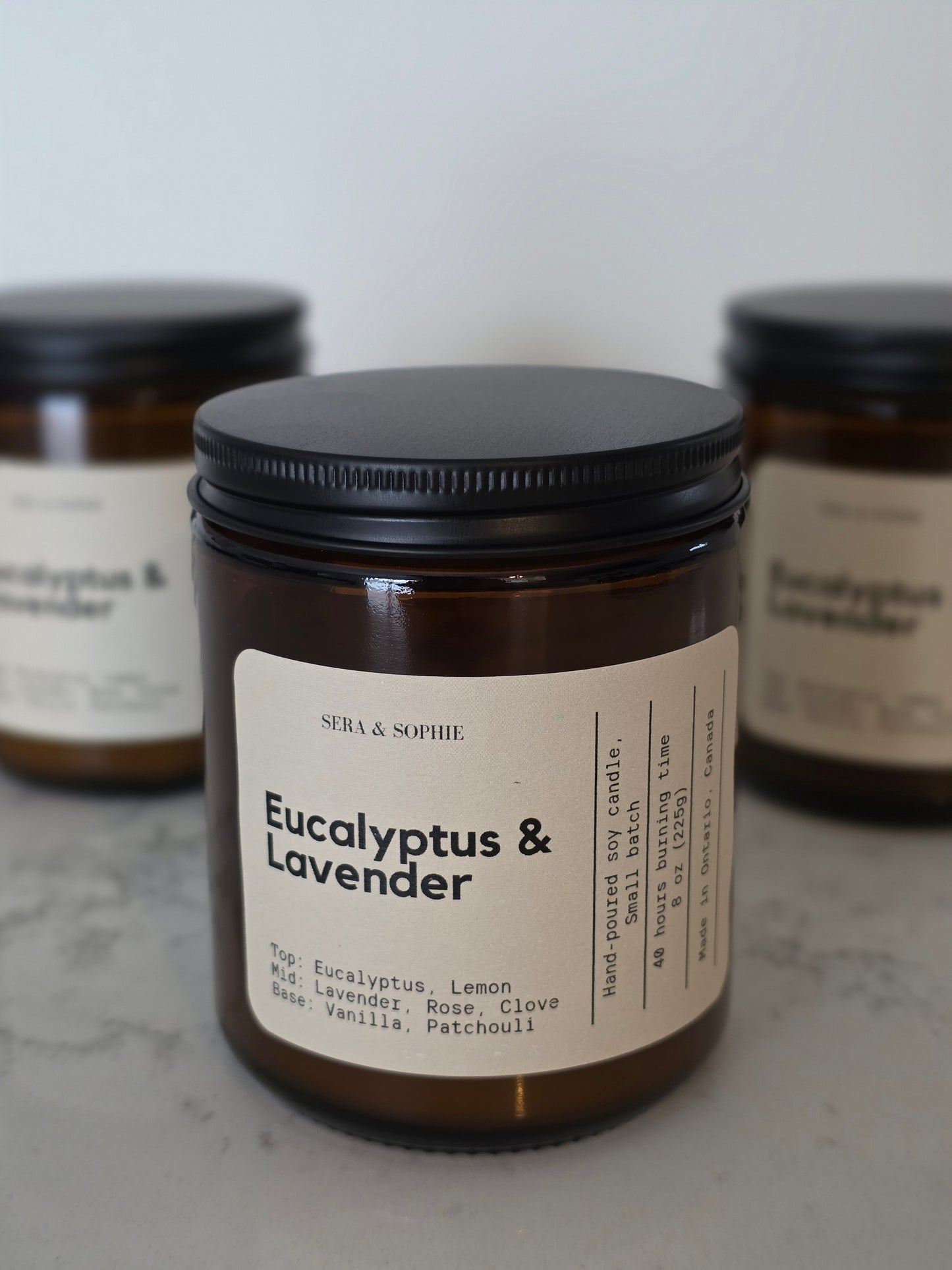Amber Candles ( 8oz)